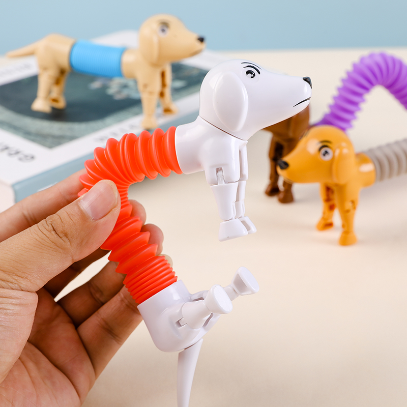 Pipe Bending Spring - Novelty Spring Dog Pop Tubes Sensory
