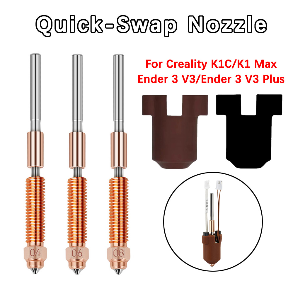 K1 Max Quick-Swap Nozzle K1 SE - огляд і ціна Creality Printer Ender 3 V3