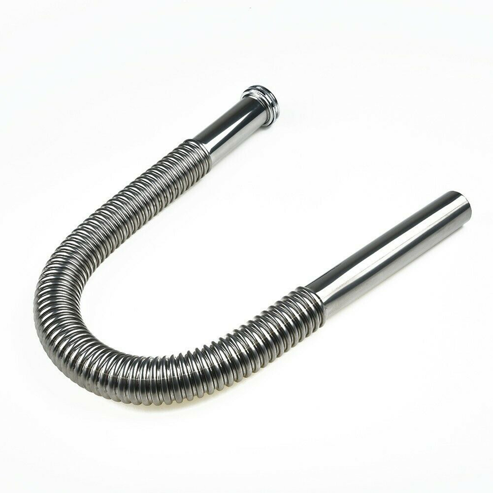 80cm Sink Drain Hose Stainless - огляд і ціна Flexible Hose Braided