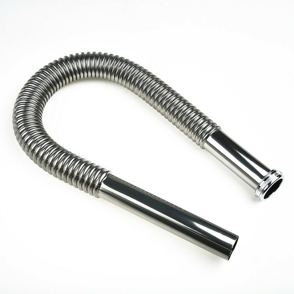 80cm Sink Drain Hose Stainless - огляд і ціна Flexible Hose Braided