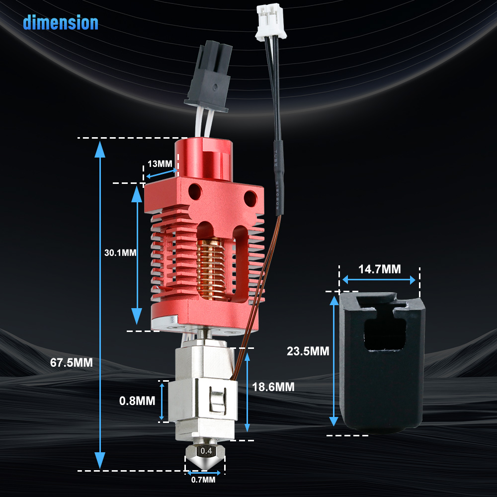 Hotend Kit For Creality Ender  - огляд і ціна Creality Printer Ender 3 V3