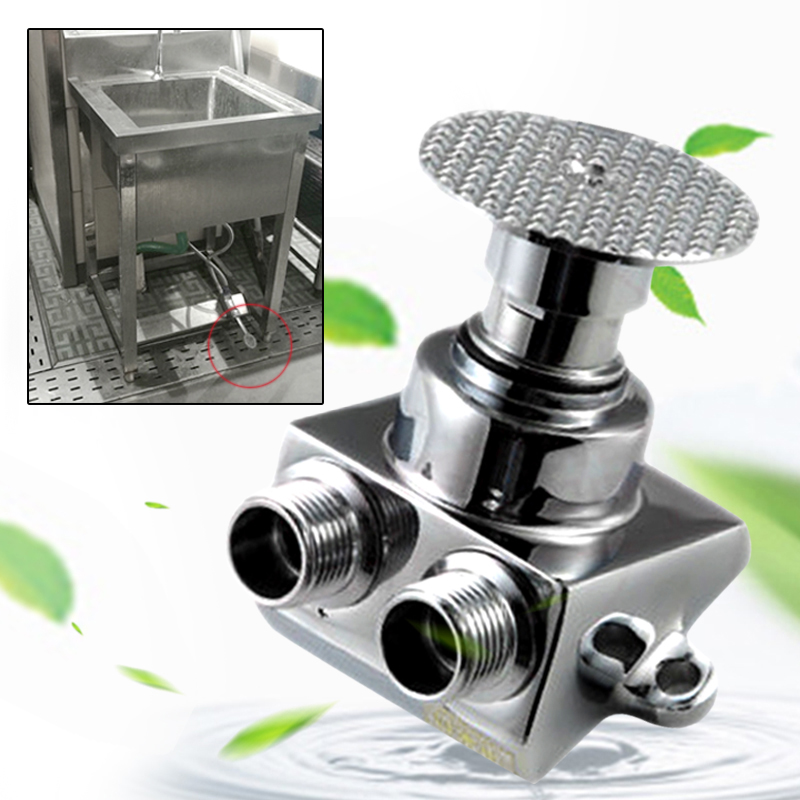 1PCS Foot Pedal Valve Copper F - огляд і ціна Basin Mixer Cartridge