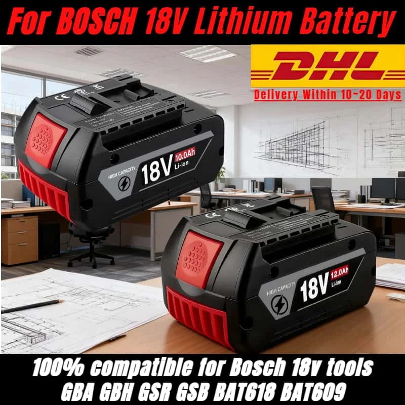 Hot Sale! for Bosch 18V 12.0Ah - огляд і ціна Bosch Drill Gsb 18V