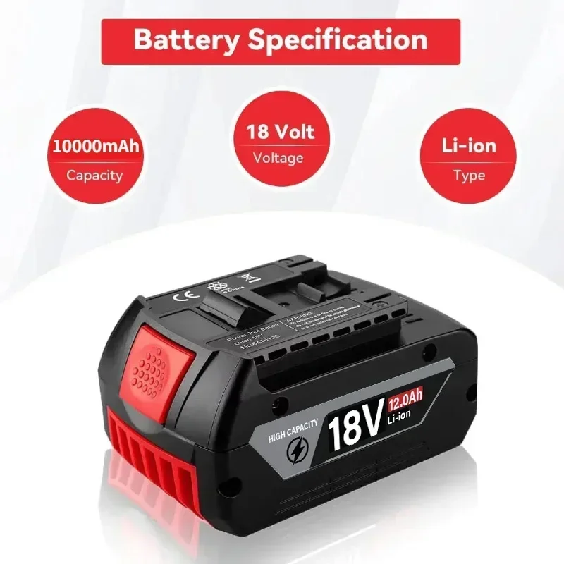 Original 18V Battery 8.0/10.0/ - огляд і ціна Bosch Drill Gsb 18V