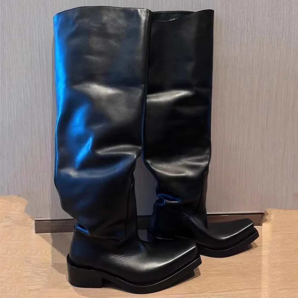 Black Riding Boots for Women M - огляд і ціна Pipe Bending Spring